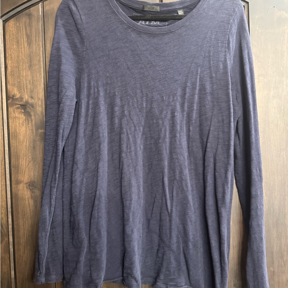 ATM Anthony Thomas Melillo Dark Blue Crewneck